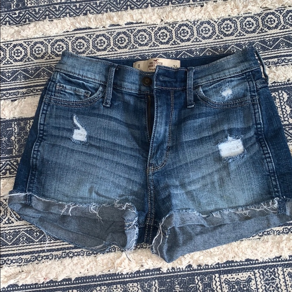 Hollister jean shorts